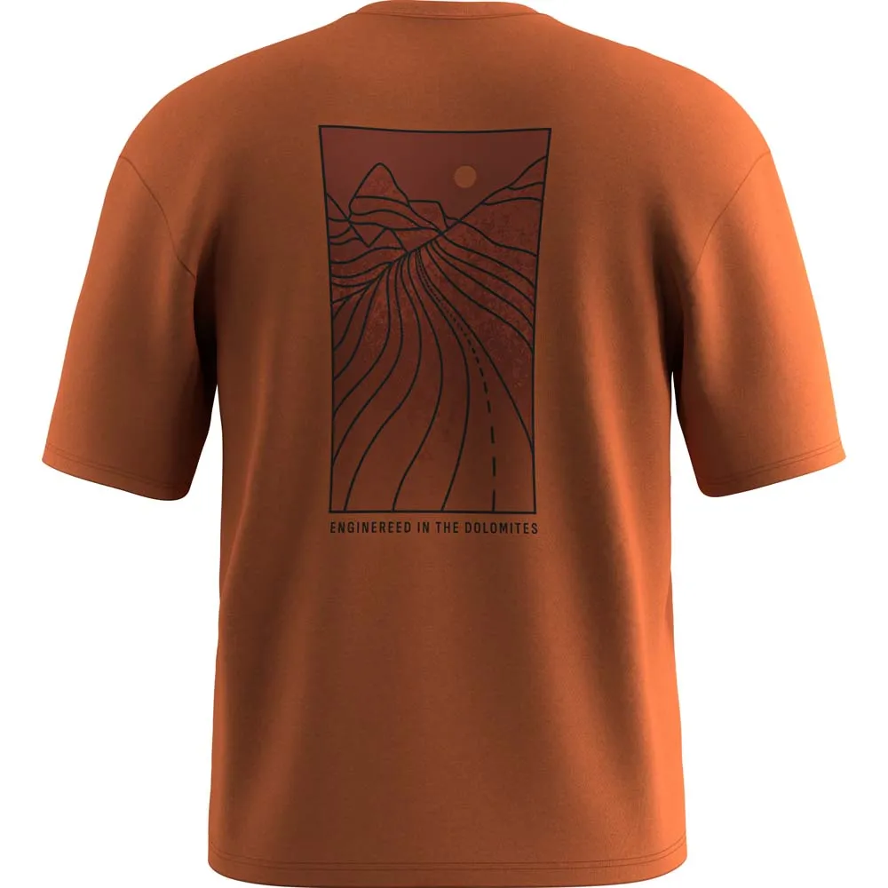 Salewa Eagle Sunset Loose Kortarmet T-skjorte