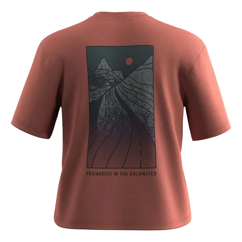 Salewa Eagle Sunset Loose Kortarmet T-skjorte