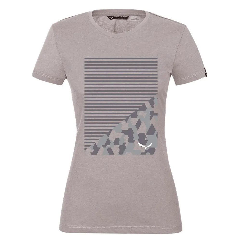 Salewa Geometric Kortarmet T-skjorte