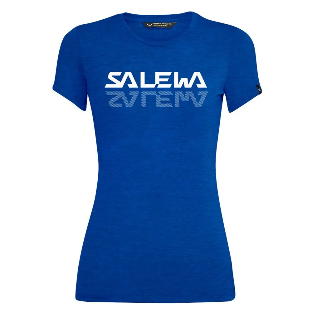 Salewa Graphic Dri-release Kortarmet T-skjorte, Electric melange