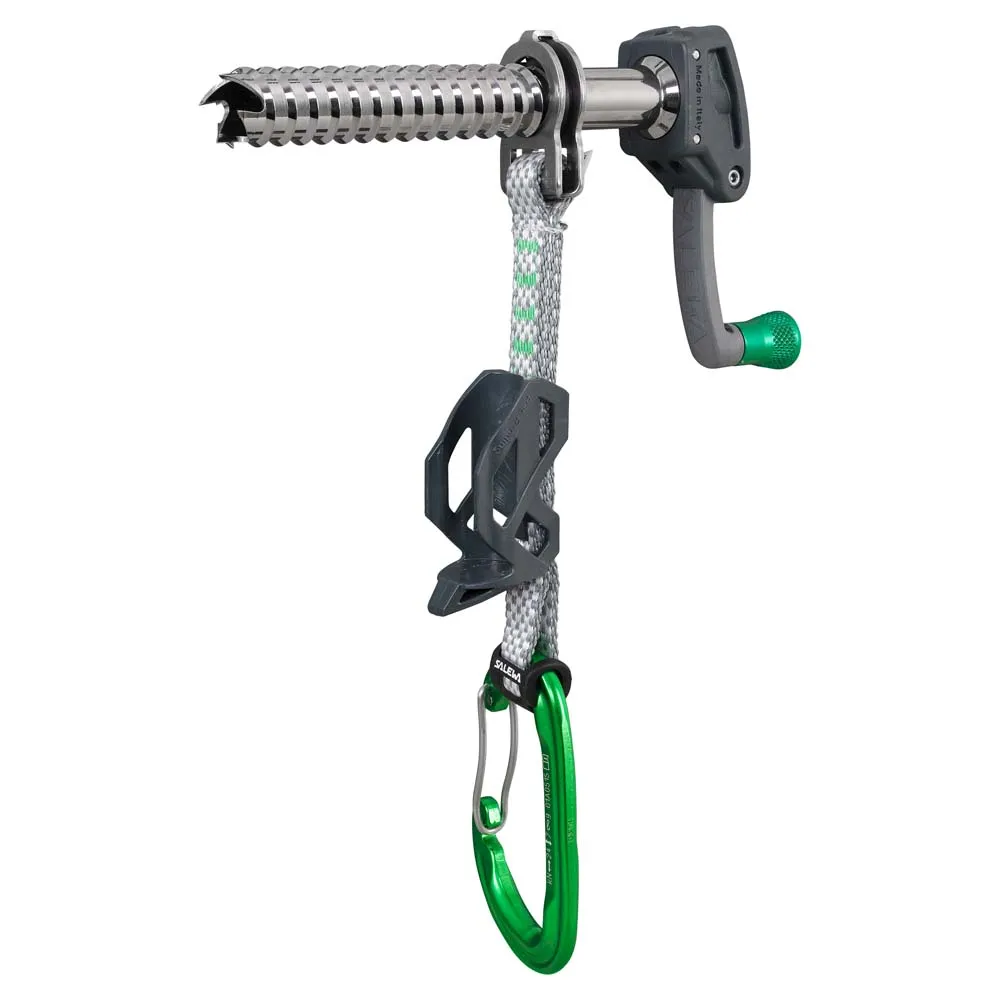 Salewa Ice 130 Quickdraw, Green, One Size