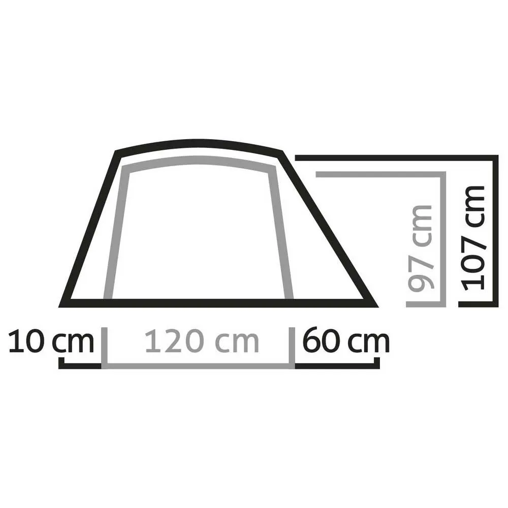 Salewa Micra Ii Telt, Cactus / grey, 2 Steder
