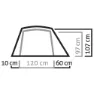 Salewa Micra Ii Telt, Cactus / grey, 2 Steder