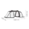 Salewa Midway Vi Telt, Cactus / grey, 6 Steder