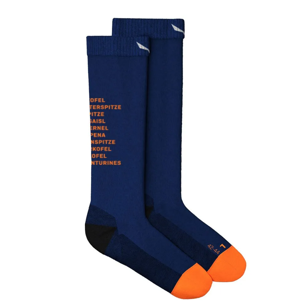 Salewa Ortles Dolomites Am Cr Half Crewsokker