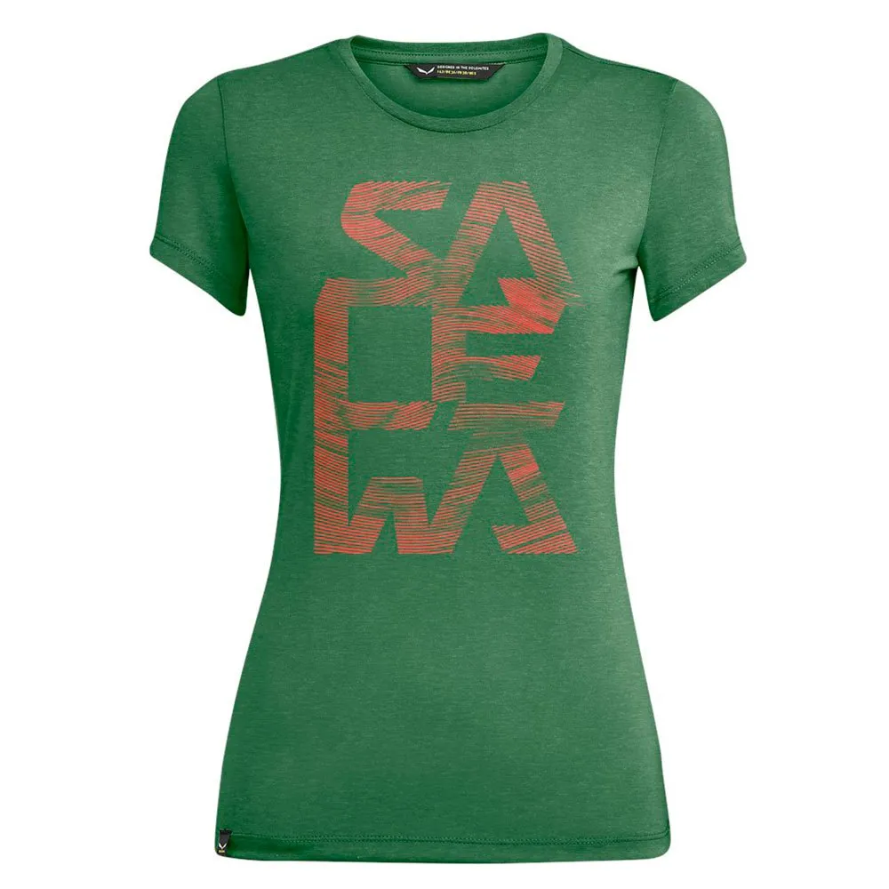 Salewa Print Kortarmet T-skjorte