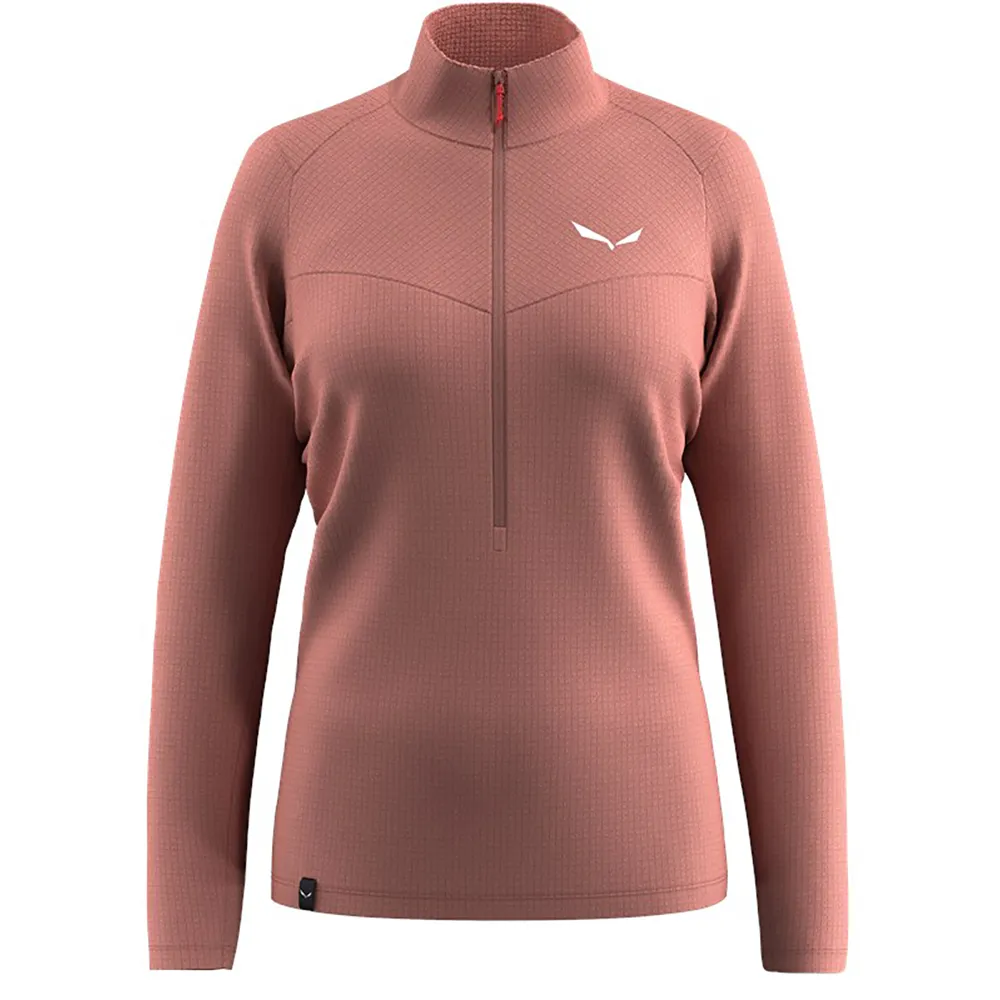 Salewa Puez Cammino Polarlite Fleecejakke Med Halv Glidelås Salewa Puez Cammino Polarlite Fleecejakke Med Halv Glidelås
