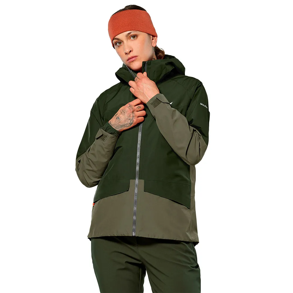 Salewa Puez Gorotex 2l Epe Fleecejakke Med Full Glidelås
