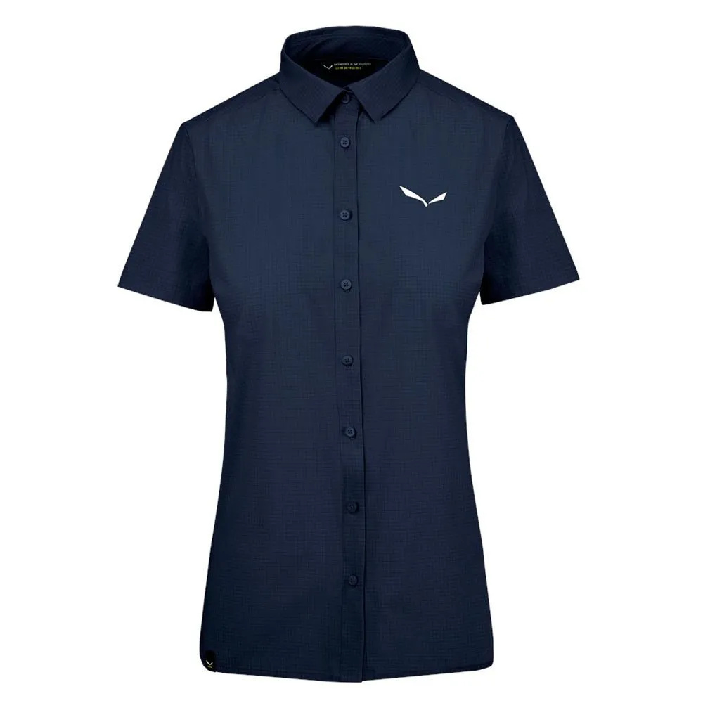 Salewa Puez Minicheck 2 Dryton Kortarmet Skjorte