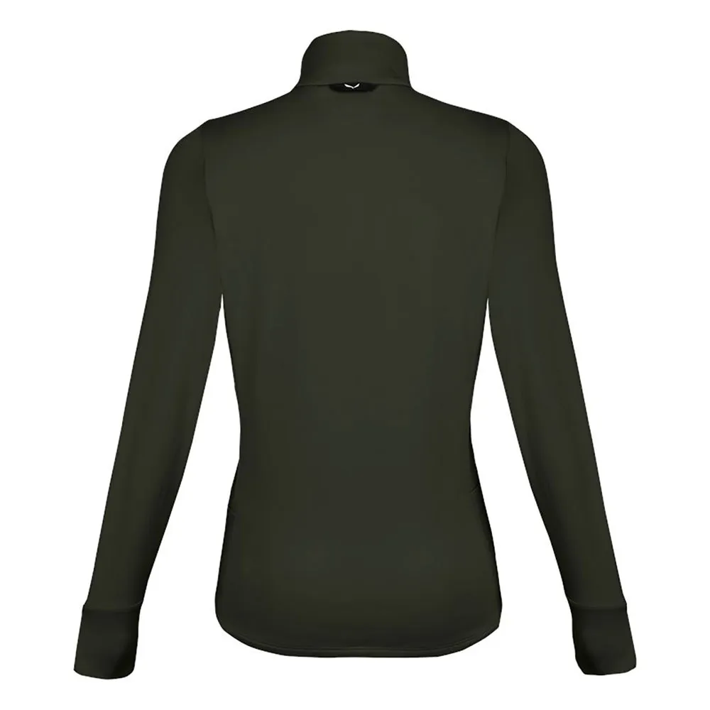 Salewa Puez Pl Softshell Fleecejakke Med Full Glidelås, Dark olive