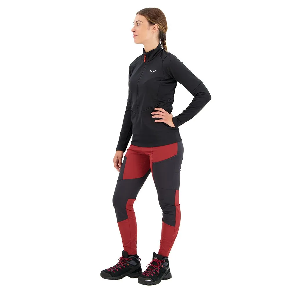 Salewa Puez Pullover Fleecejakke Med Halv Glidelås Salewa Puez Pullover Fleecejakke Med Halv Glidelås