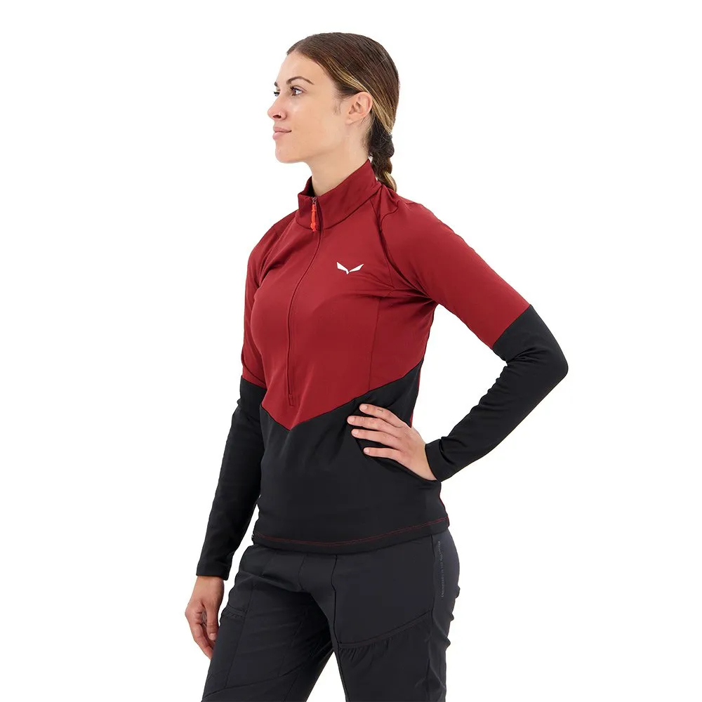 Salewa Puez Pullover Fleecejakke Med Halv Glidelås