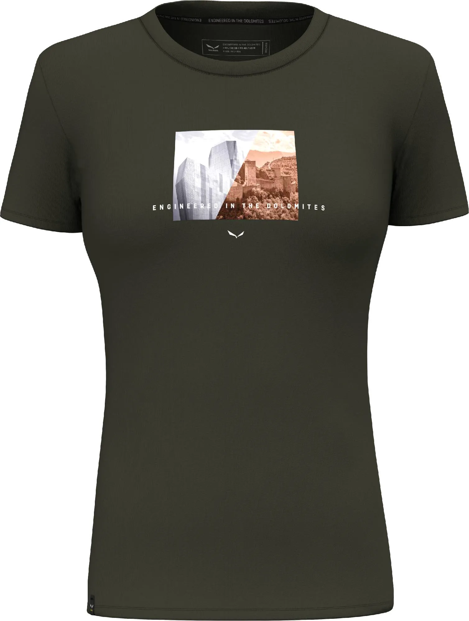 Salewa Pure Design Dry Kortarmet T-skjorte