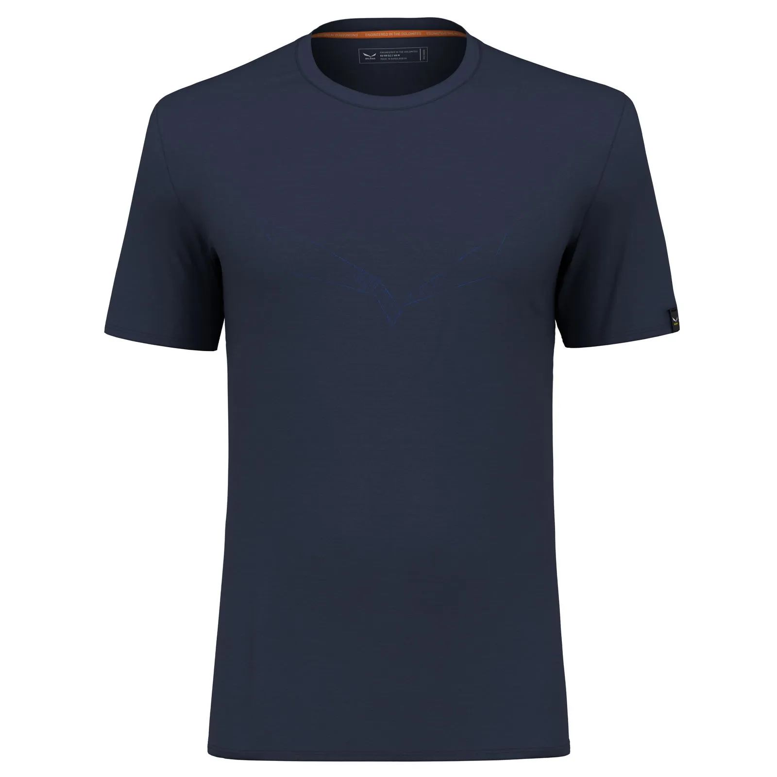 Salewa Pure Eagle Merino Tee Ms, Navy blazer
