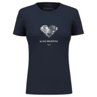 Salewa Pure Heart Dry Kortarmet T-skjorte Salewa Pure Heart Dry Kortarmet T-skjorte