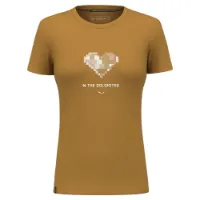 Salewa Pure Heart Dry Kortarmet T-skjorte