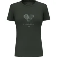 Salewa Pure Heart Dry Kortarmet T-skjorte Salewa Pure Heart Dry Kortarmet T-skjorte