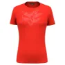 Salewa Pure Xxx Dry Kortarmet T-skjorte, Flame melange