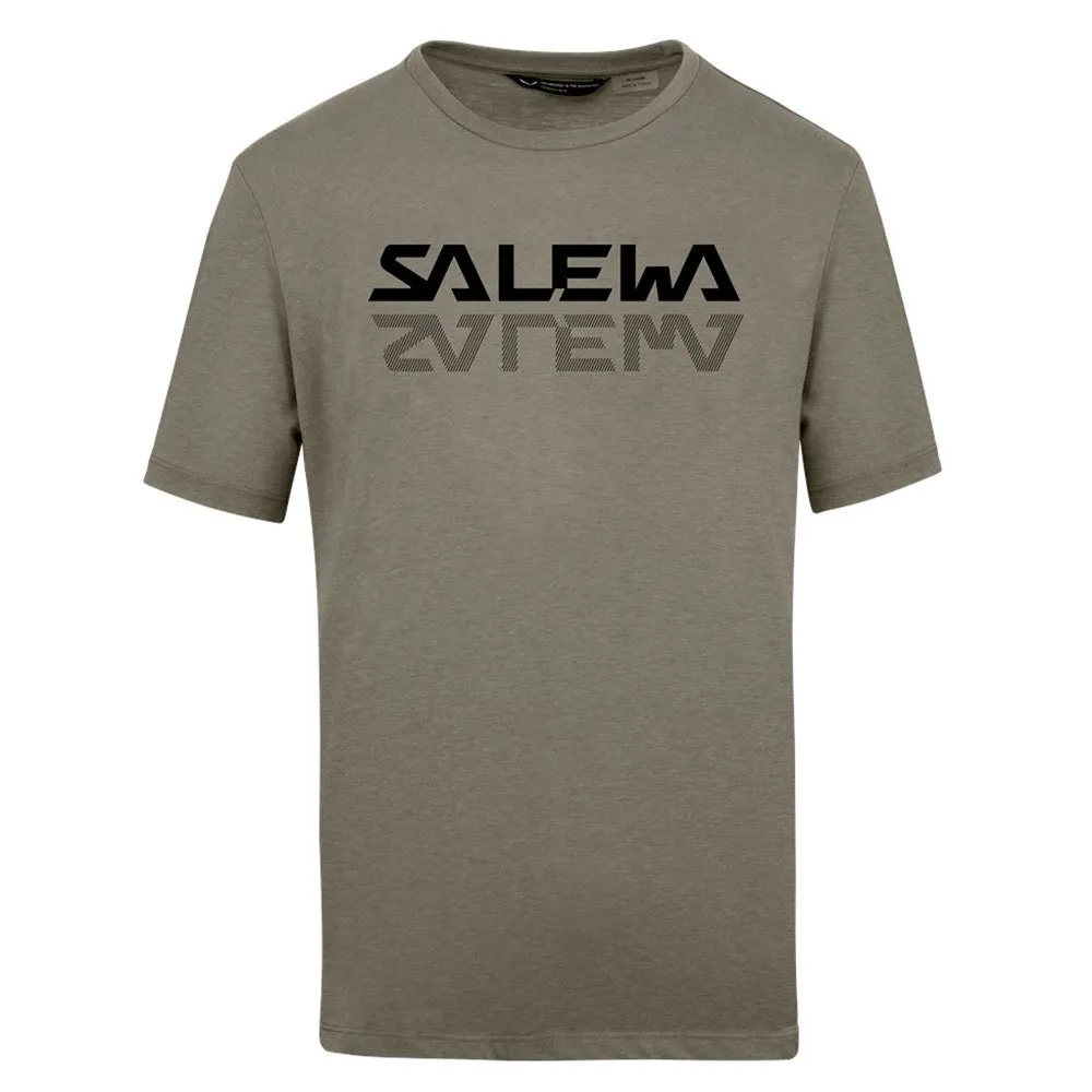 Salewa Reflection Dri-release Kortarmet T-skjorte, Bungee cord melange