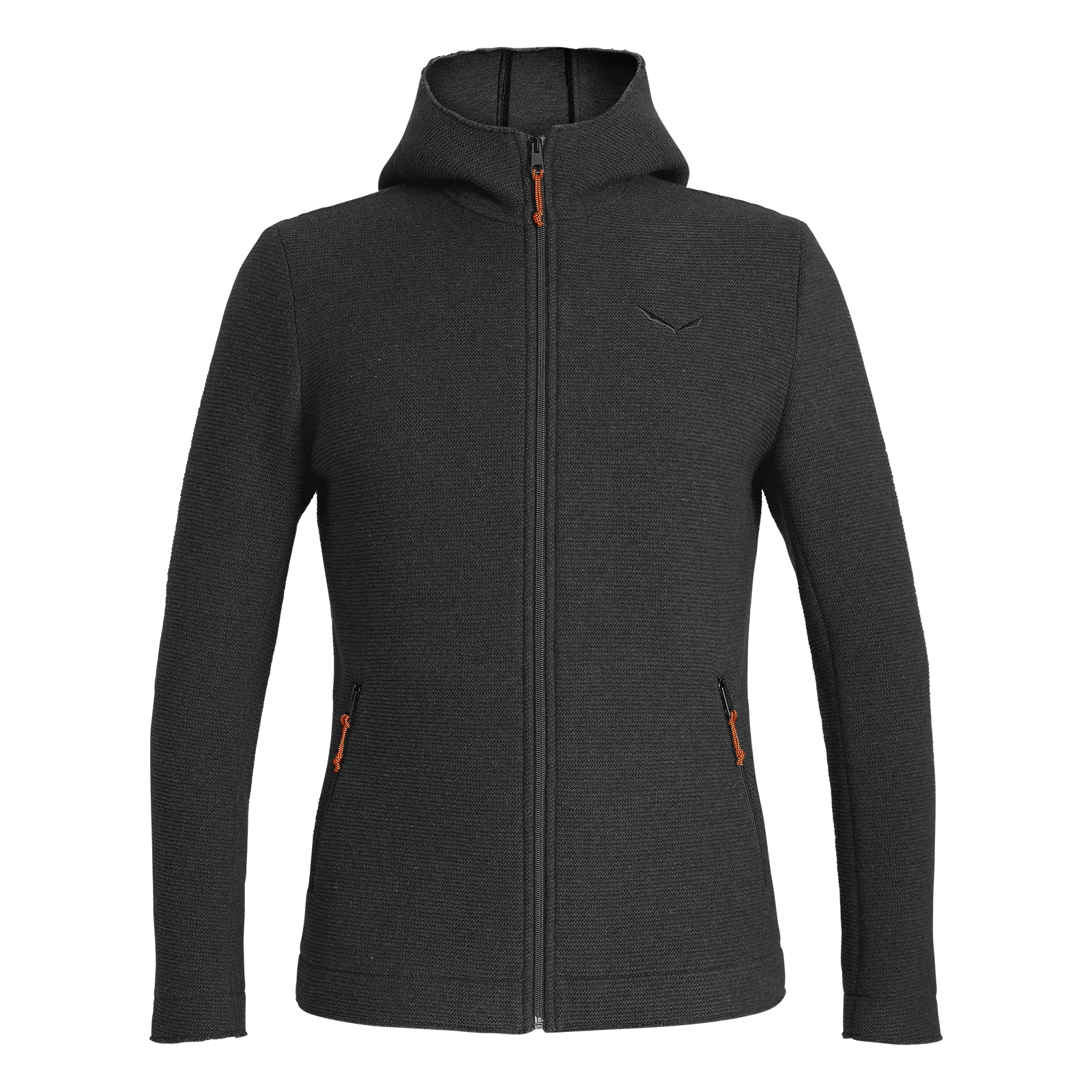 Salewa Sarner 2L Wool Hooded Jacket Ms 54/2X, Black