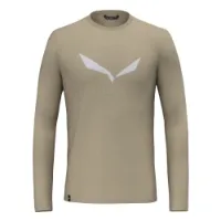 Salewa Solid Logo Dry Langarmet T-skjorte