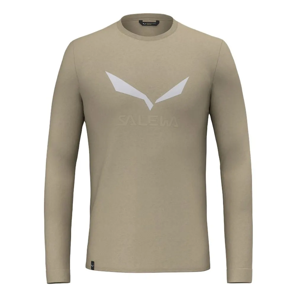 Salewa Solid Logo Dry Langarmet T-skjorte Salewa Solid Logo Dry Langarmet T-skjorte