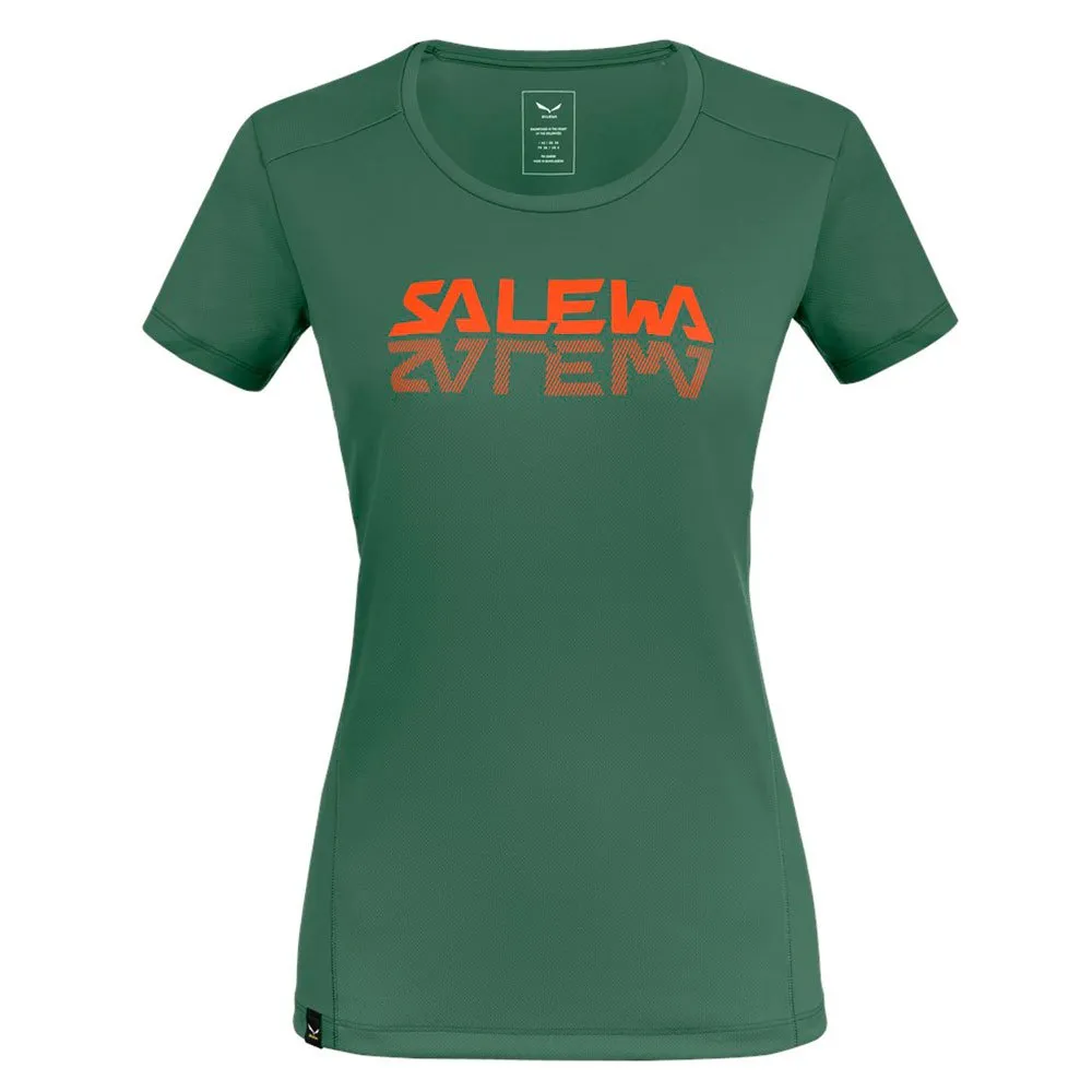 Salewa Sporty Graphic Dryton Kortarmet T-skjorte