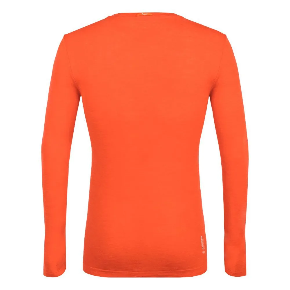 Salewa Zebru Fresh Amr Langarmet T-skjorte