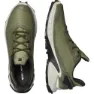 Salomon Alphacross 4 Goretex Trailsko Refurbished, Deep lichen green / vanilla ice / olive night