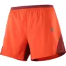 Salomon Cross 5´´ Shorts male, Fiery red / cabernet