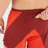 Salomon Cross 5´´ Shorts male, Fiery red / cabernet