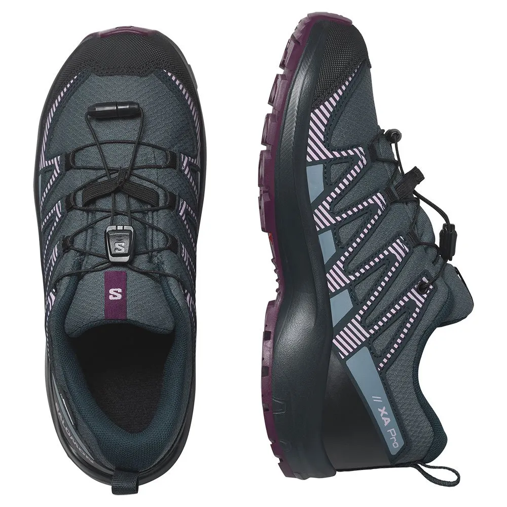 Salomon Juniors' XA Pro V8 ClimaSalomon Waterproof Salomon Juniors' XA Pro V8 ClimaSalomon Waterproof