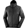 Salomon Men's Bonatti Cross Full Zip Hoodie, Deep black