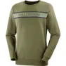 Salomon Men's Essential Crew Neck, Forest night/grape leaf