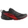 Black / fiery red / black