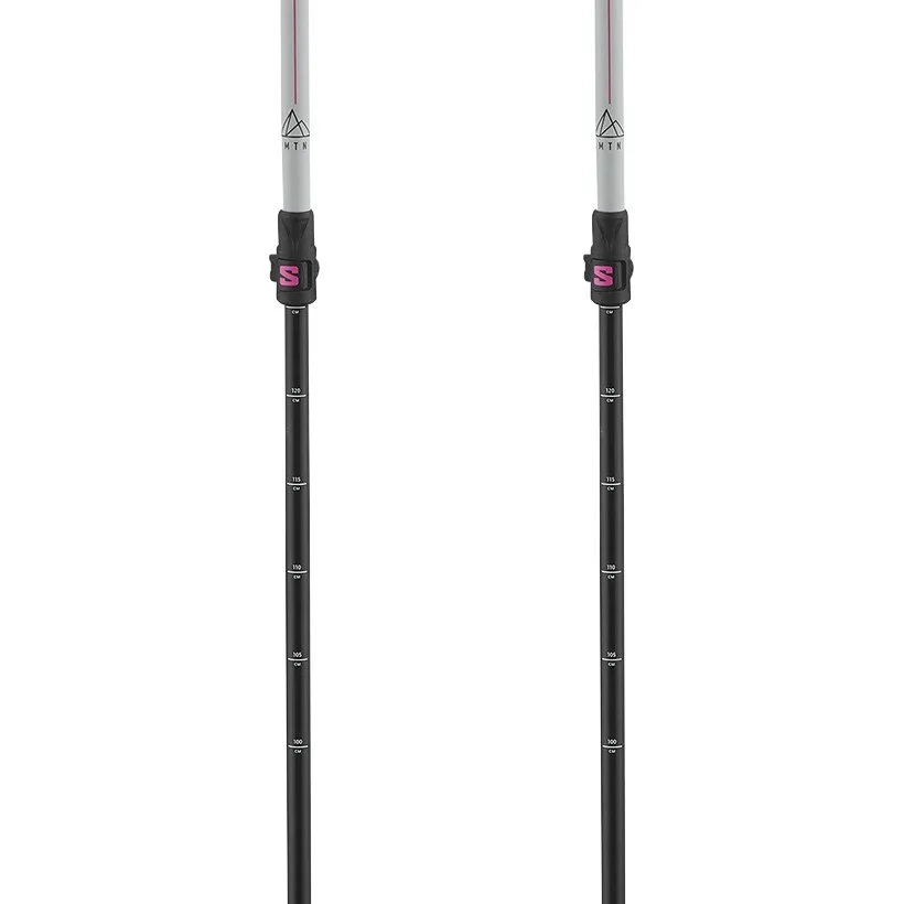 Salomon Mtn Alu S3 Spaserstokker, Evening haze, 110-135cm Salomon Mtn Alu S3 Spaserstokker, Evening haze, 110-135cm