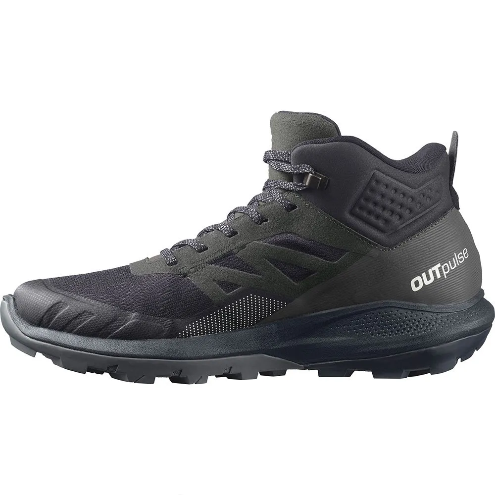 Salomon Outpulse Mid Goretex Tursko, Black / ebony / vanilla ice Salomon Outpulse Mid Goretex Tursko, Black / ebony / vanilla ice