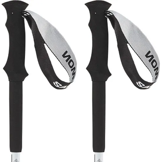Salomon Quest Alu Vario Spaserstokker, Black, 100-140cm Salomon Quest Alu Vario Spaserstokker, Black, 100-140cm