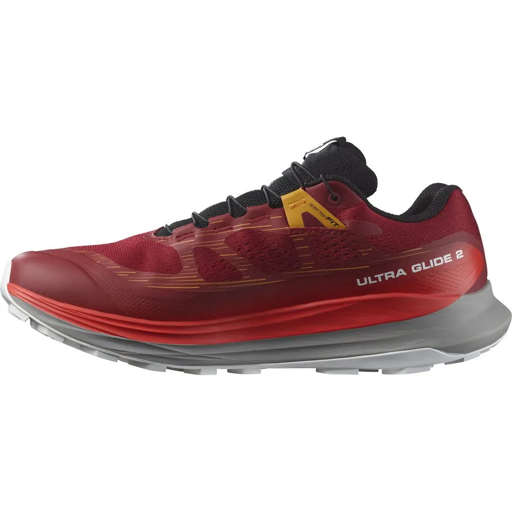 Salomon Ultra Glide 2 Goretex Trailsko Refurbished, Biking red / frost gray / turmeric Salomon Ultra Glide 2 Goretex Trailsko Refurbished, Biking red / frost gray / turmeric