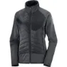 Salomon Women's MTN Primaloft Hybrid Mid Layer, Deep black/