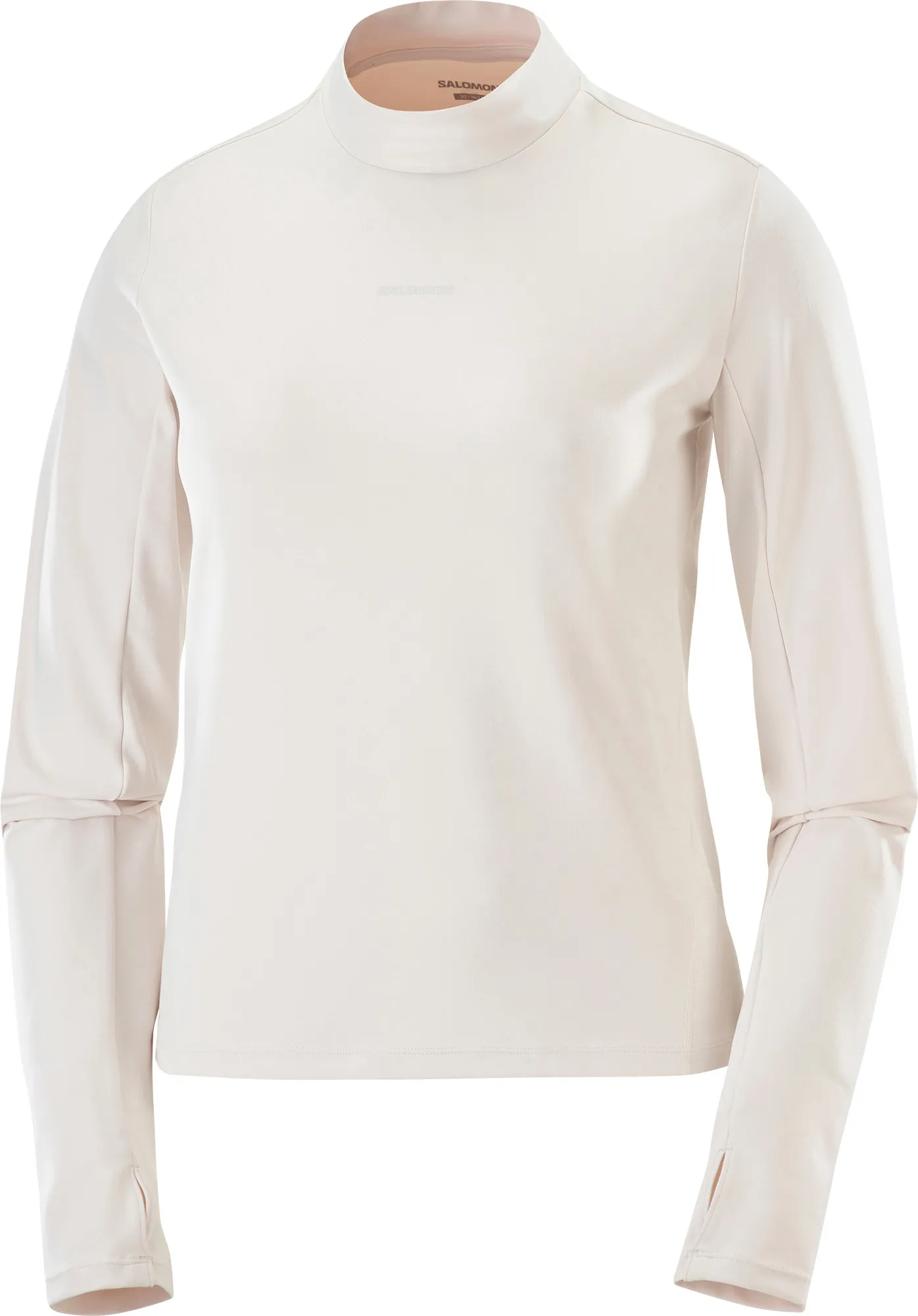 Salomon Women's Shkout Bliss Long Sleeve Tee, Whisper white Salomon Women's Shkout Bliss Long Sleeve Tee, Whisper white