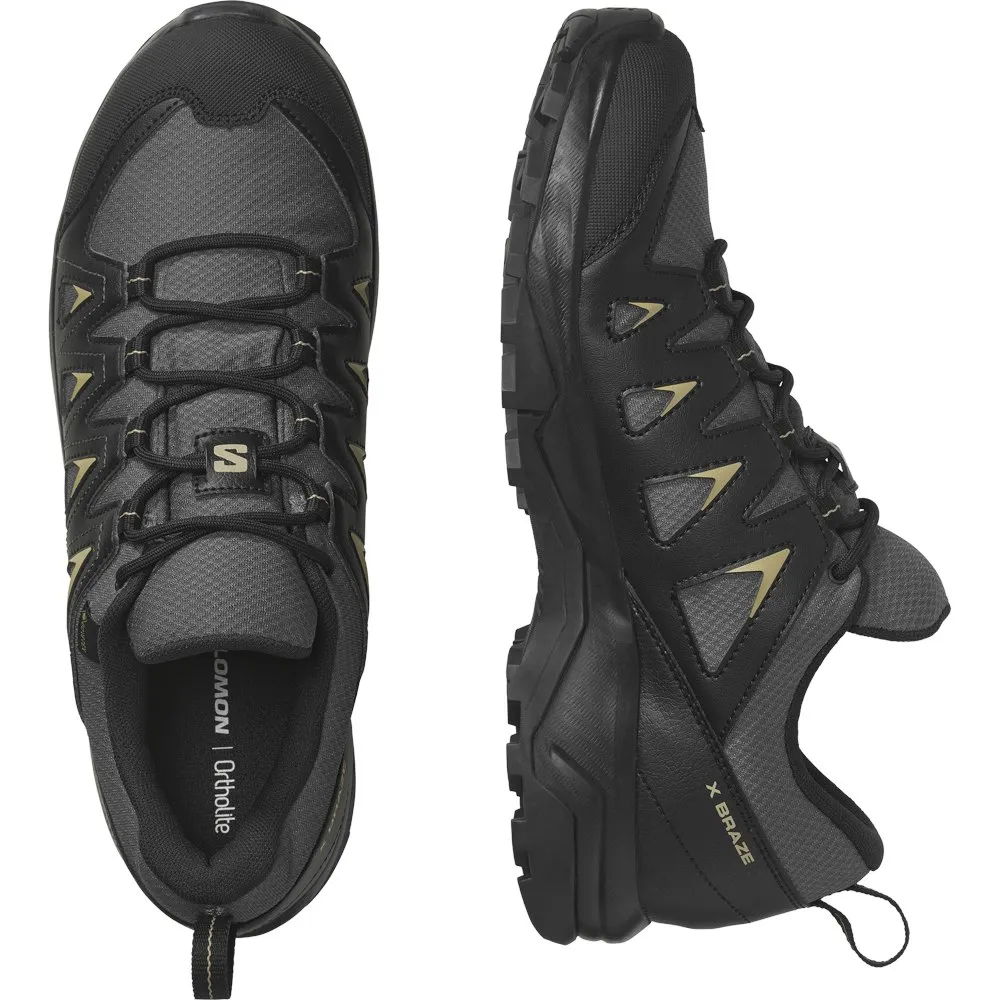 Salomon X Braze Goretex Tursko Refurbished, Magnet / black / gray green Salomon X Braze Goretex Tursko Refurbished, Magnet / black / gray green