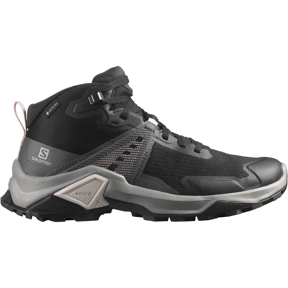 Salomon X Raise 2 Mid Goretex Tursko, Black / magnet / morganite Salomon X Raise 2 Mid Goretex Tursko, Black / magnet / morganite