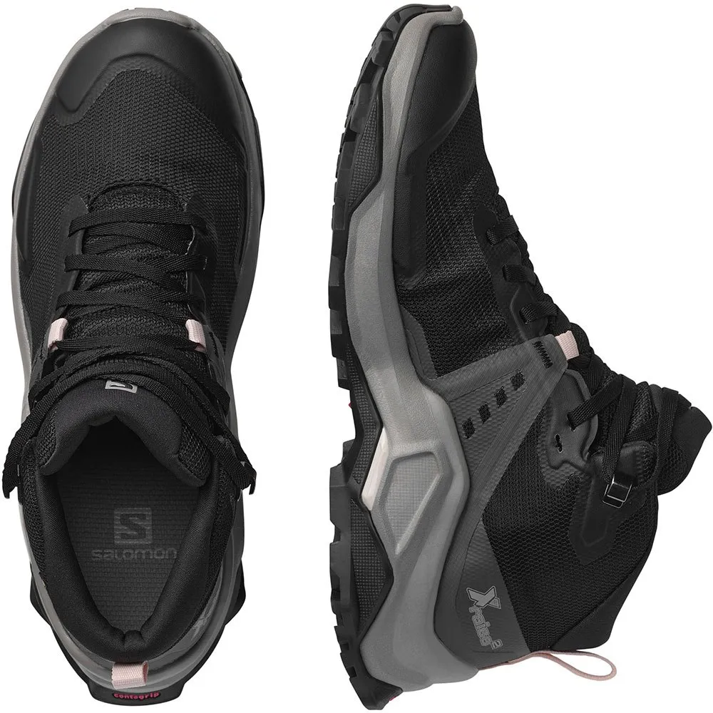 Salomon X Raise 2 Mid Goretex Tursko, Black / magnet / morganite Salomon X Raise 2 Mid Goretex Tursko, Black / magnet / morganite