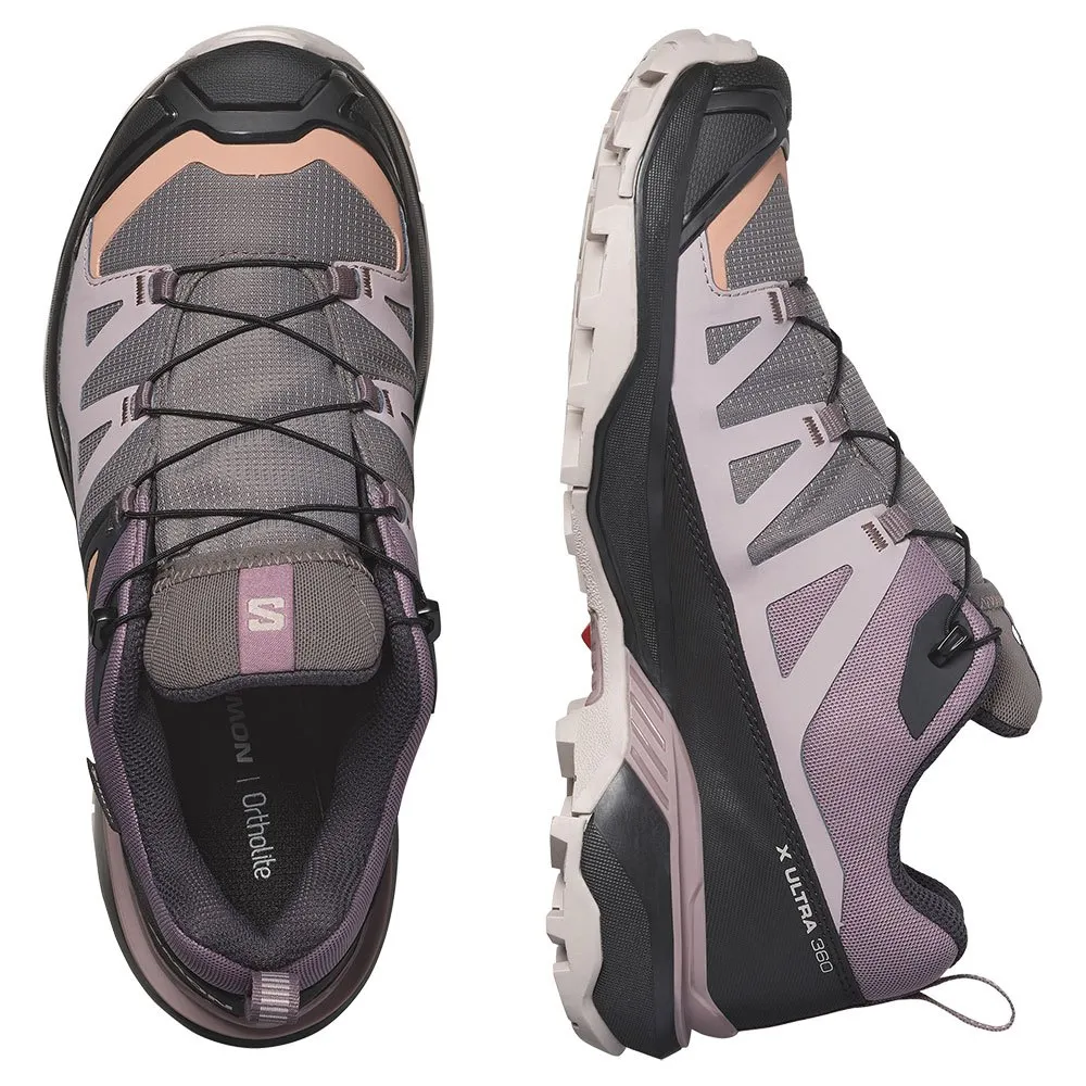 Salomon X-ultra 360 Goretex Tursko Refurbished, Plum kitten / phantom / cork