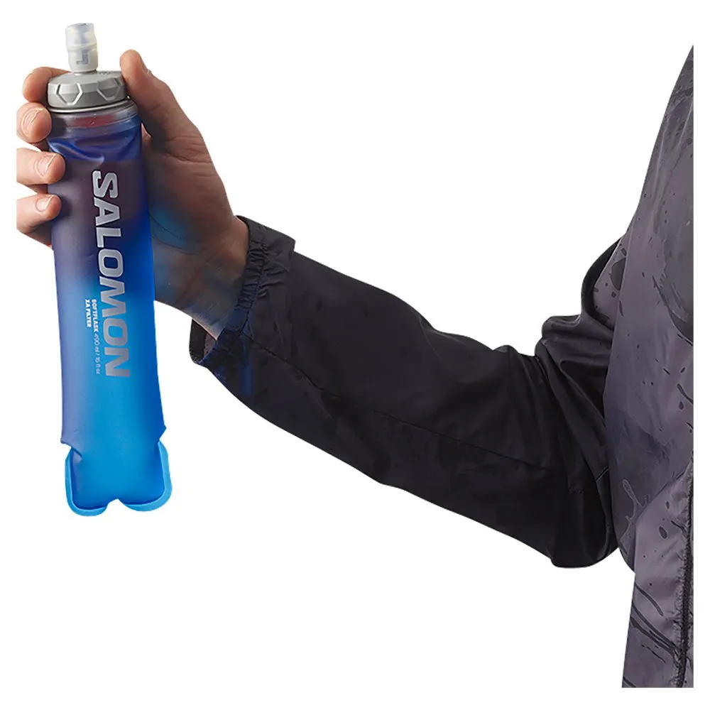 Salomon Xa 490ml Filter Myk Flaske, Clear blue, One Size