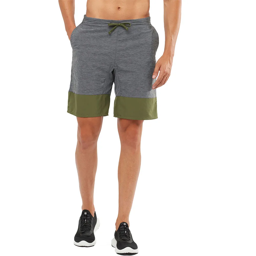 Salomon Xa Training Shorts male, Ebony / olive night Salomon Xa Training Shorts male, Ebony / olive night
