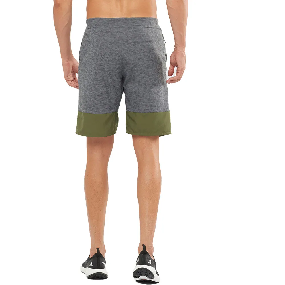 Salomon Xa Training Shorts male, Ebony / olive night Salomon Xa Training Shorts male, Ebony / olive night
