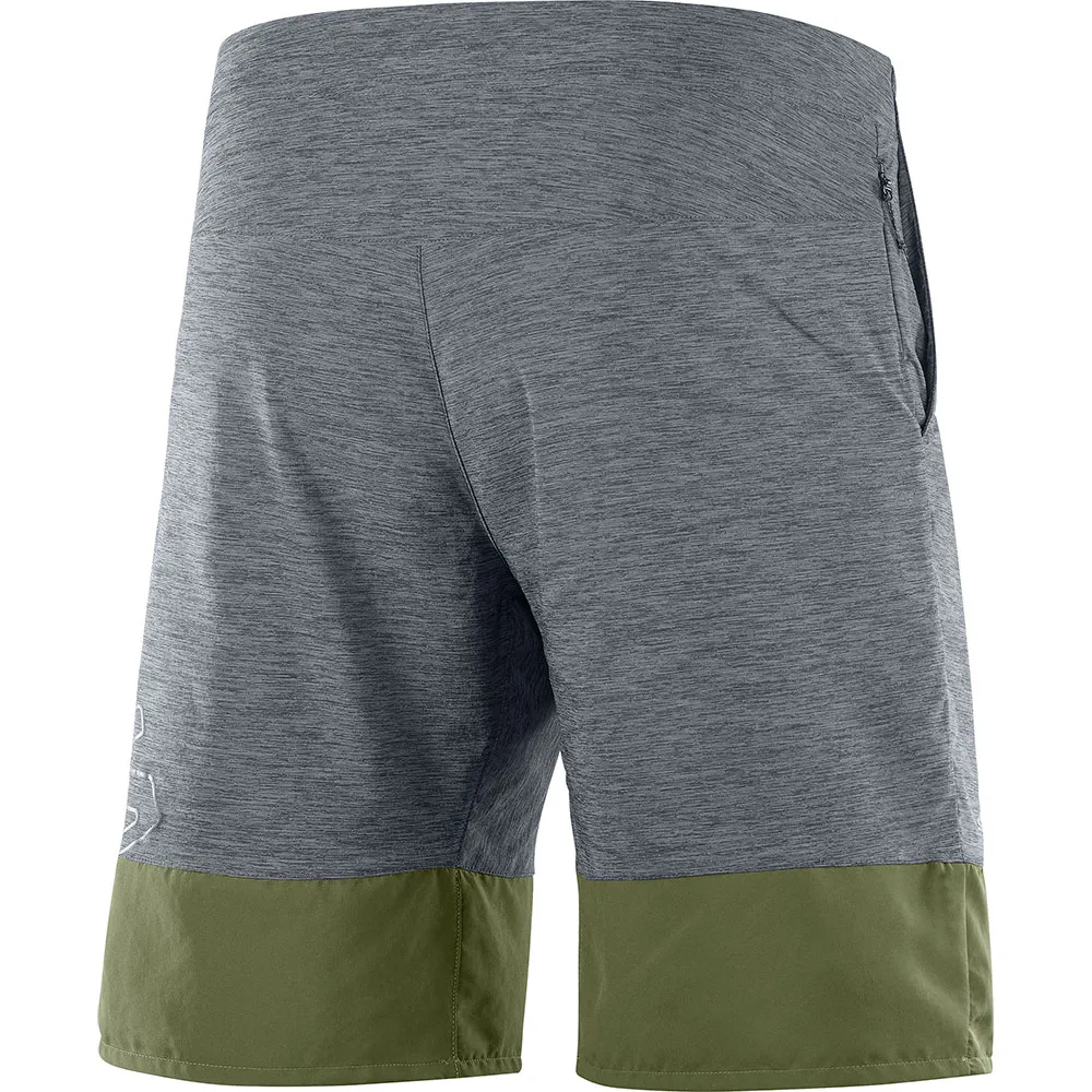 Salomon Xa Training Shorts male, Ebony / olive night Salomon Xa Training Shorts male, Ebony / olive night