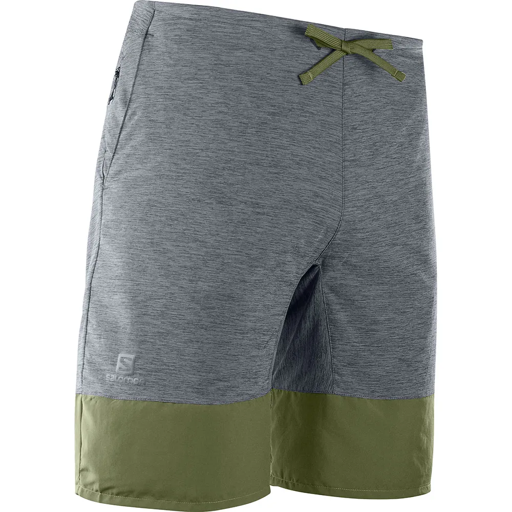 Salomon Xa Training Shorts male, Ebony / olive night Salomon Xa Training Shorts male, Ebony / olive night
